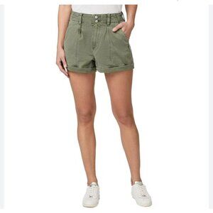 📦 MOVING SALE! Paige Brooklyn Shorts in Vintage Ivy Green - Stretchy!